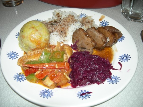 Duck Breast in red wine