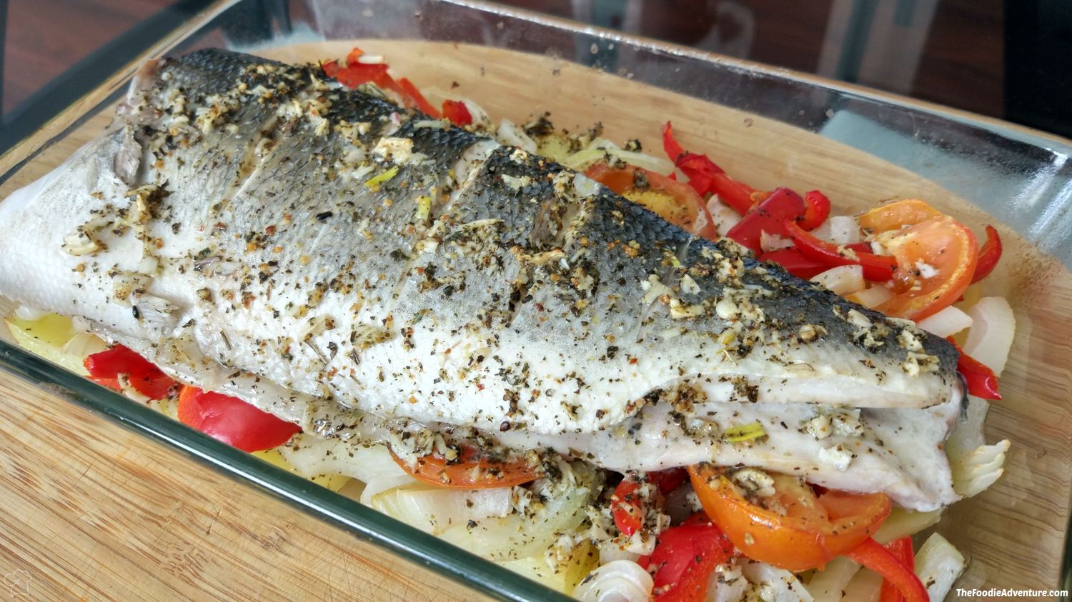 Lubina al horno