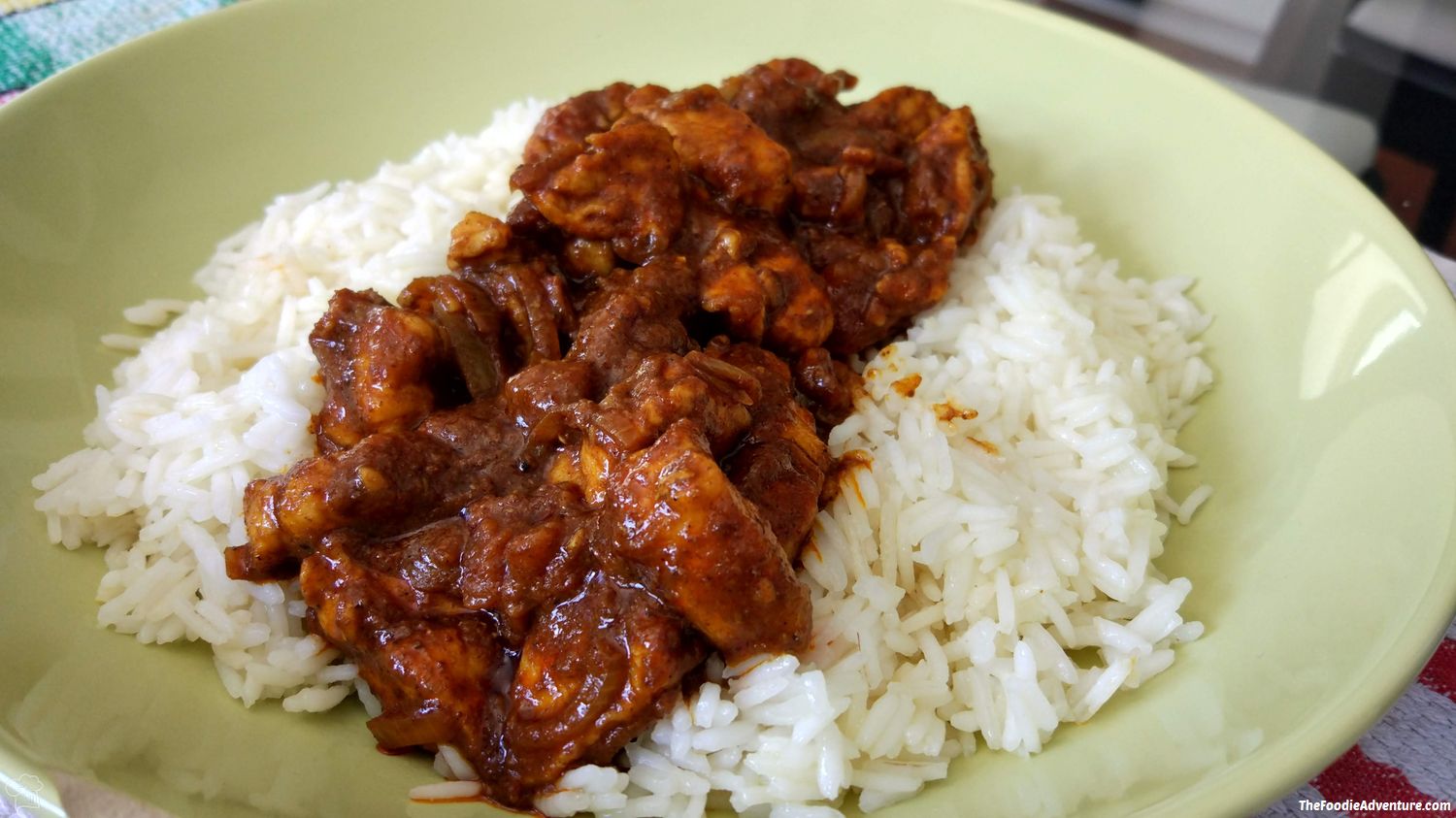 Pollo curry Rogan Josh